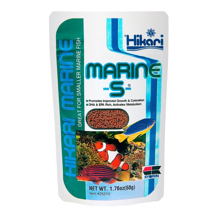 Hikari USA Marine S Pellets Slow Sinking Fish Food 1ea/1.76 oz