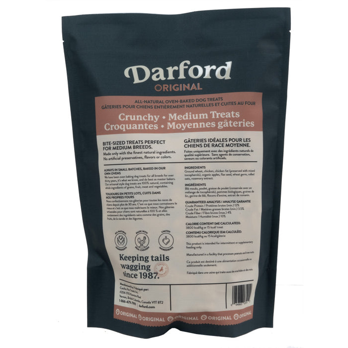 Darford Original Oven-Baked Crunchy Bones Dog Treats 1ea/35 oz, MD