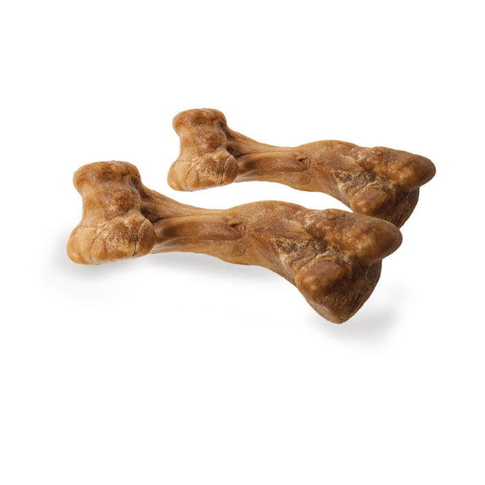 Nylabone Healthy Edibles WILD Natural Long Lasting Bison Flavor Dog Chew Treats 1ea/Medium - Up To 30 lb, 2 ct