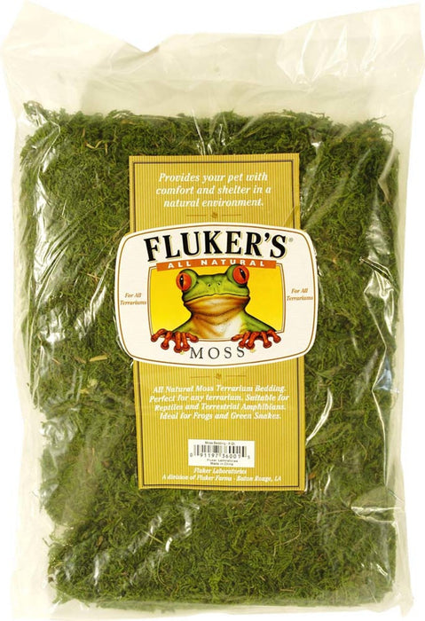 Fluker's All Natural Moss Bedding Substrate Green, 1ea/4 qt, SM