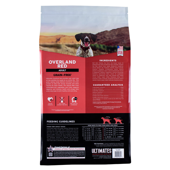 Ultimates Overland Dry Dog Food 1ea/28 lb