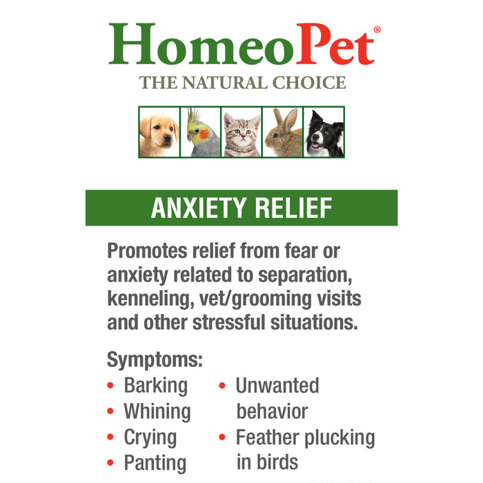 HomeoPet Anxiety Relief 1ea/15 ml