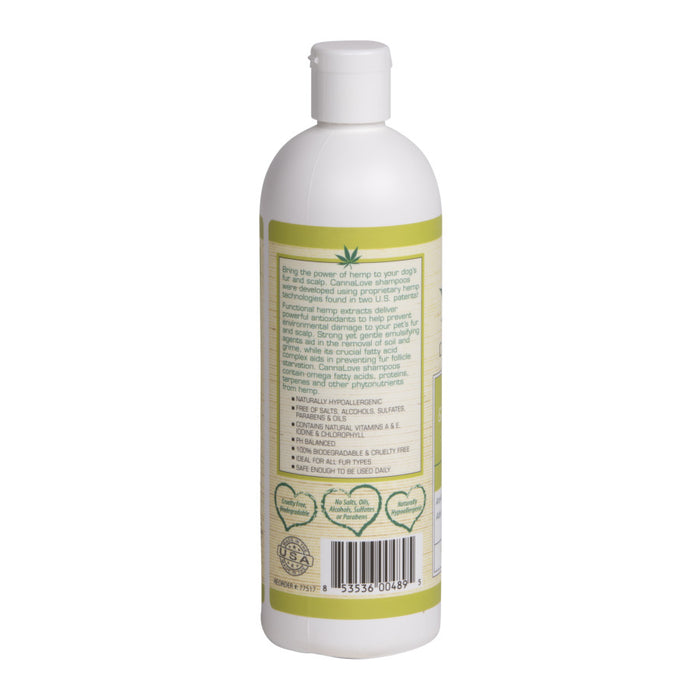 CannaLove Allergy & Itch Relief Hemp Infused Dog Shampoo 1ea/16 oz