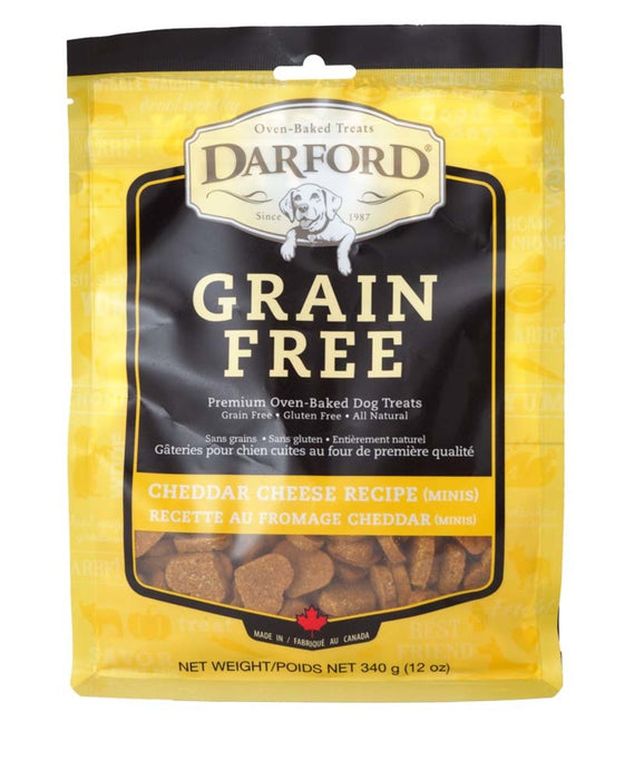 Darford Grain Free Dog Biscuits Cheddar Cheese Recipe Mini, Cheddar Cheese, 1ea/12 oz