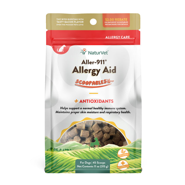 NaturVet Scoopables Aller-911 Allergy Aid for Dogs 1ea/11 oz