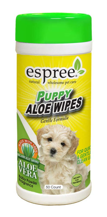 Espree Puppy Aloe Wipes for Dogs 1ea/50 ct