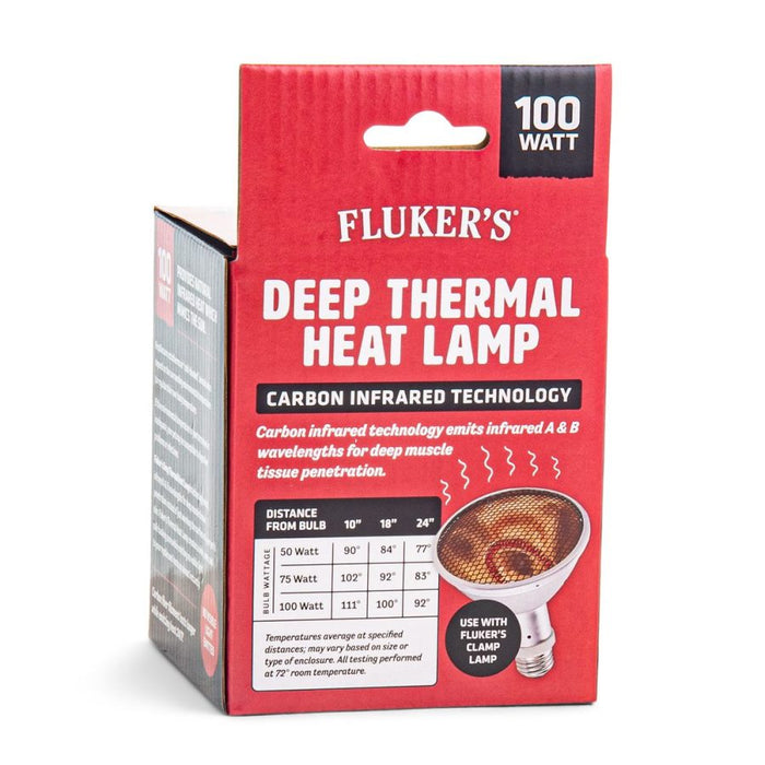 Fluker's Deep Thermal Heat Lamp 1ea/100 W