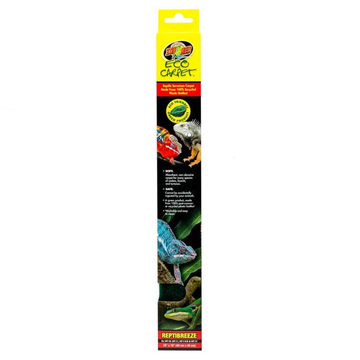 Zoo Med Eco Carpet Reptibreeze Green, 1ea/16 in X 16 in