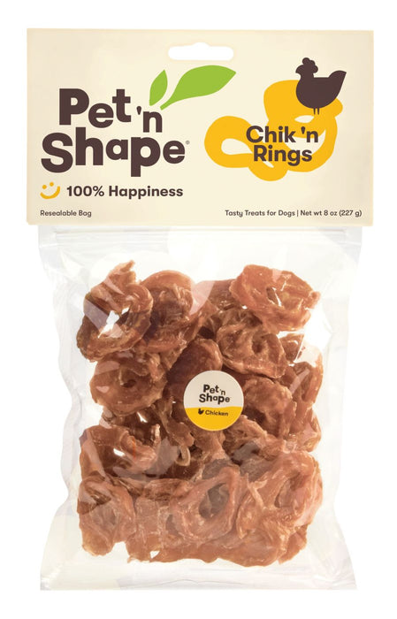 Pet 'N Shape Chik 'n Rings Dog Treat 1ea/8 oz