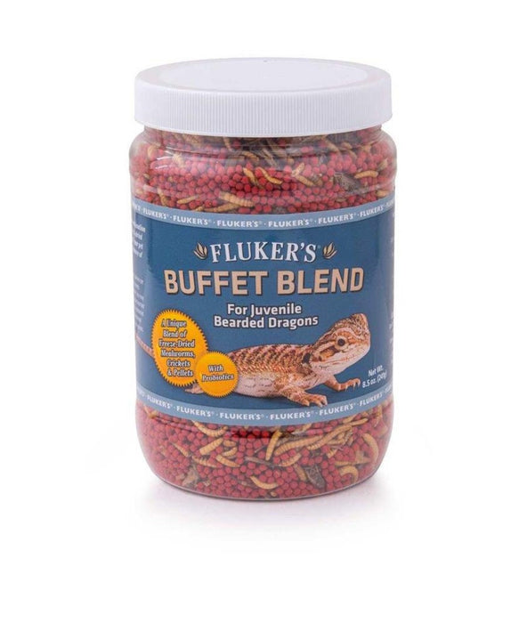 Fluker's Buffet Blend Juvenile Bearded Dragon Formula Freeze Dried Food 1ea/8.5 oz