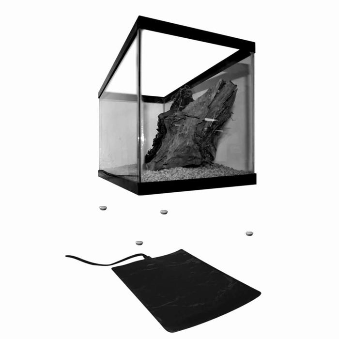 Zilla Terrarium Heat Mats Black, 1ea/Large, 50-60 gal, 24 W