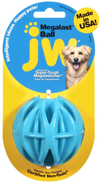 JW Pet MegaLast Dog Toy Ball Assorted, 1ea/MD