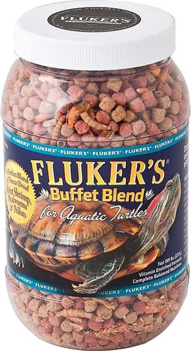 Fluker's Buffet Blend Aquatic Turtle Formula Freeze Dried Food 1ea/7.5 oz