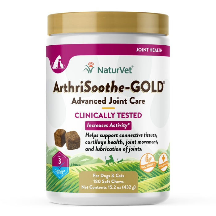 NaturVet ArthriSoothe Gold Level 3 Soft Chew 1ea/180 Chews