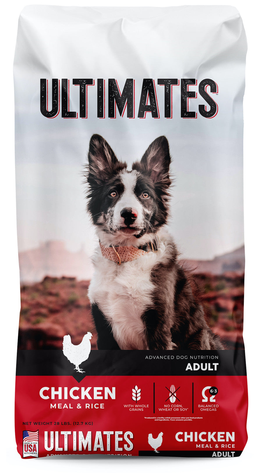 Ultimates Dry Dog Food Bison & Rice, 1ea/28 lb — Central PetSmart