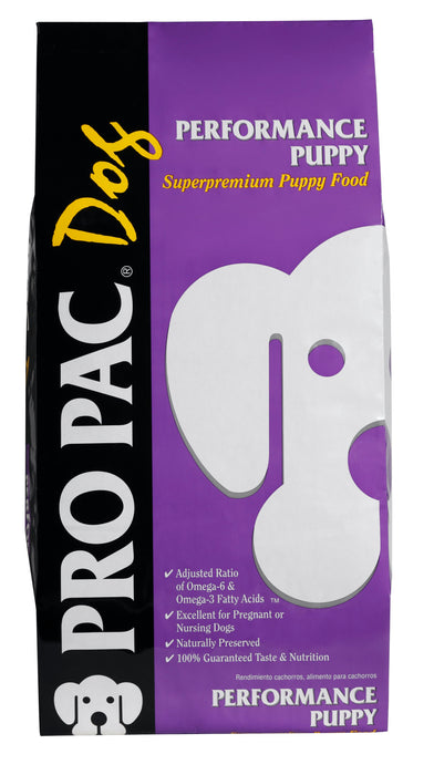Pro Pac Performance Puppy Superpremium Dry Dog Food Chicken, 1ea/40 lb