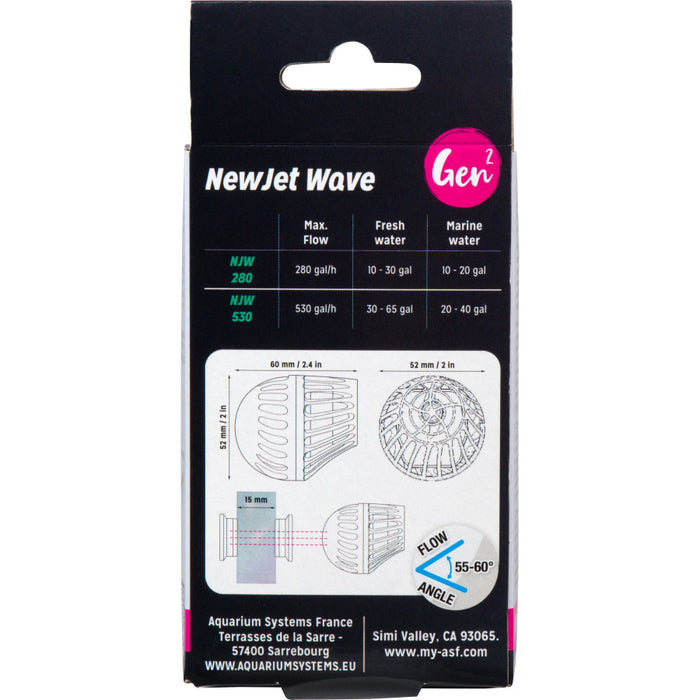 ASF NewJet Wavemaker 1.3watt, 1ea/280 GPH