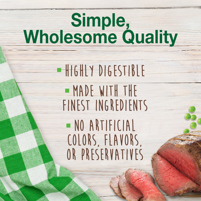 Nylabone Healthy Edibles All-Natural Long Lasting Roast Beef Flavor Chew Treats 1ea/XS - Up To 15 lb, 2 ct
