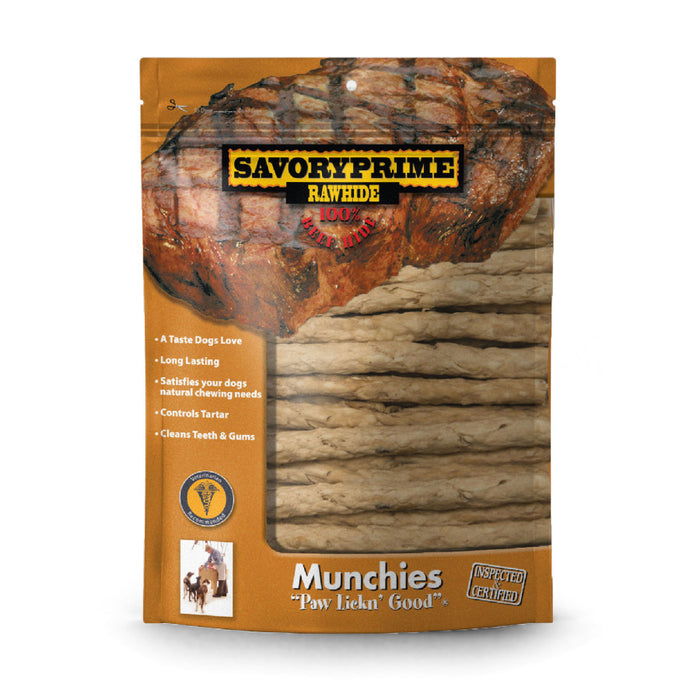 Savory Prime Munchie Sticks Dog Treat Natural, 1ea/5 in, 100 pk