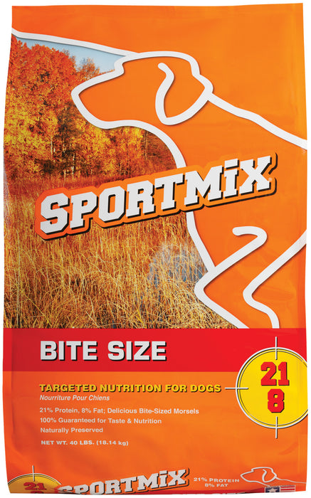 SPORTMIX Bite Size Dry Dog Food Chicken, 1ea/40 lb