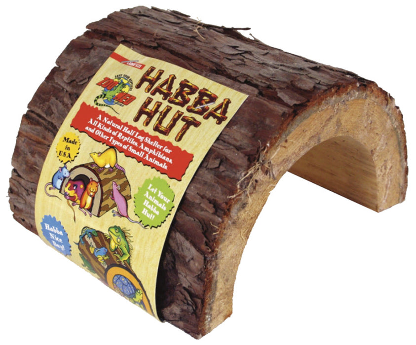 Zoo Med Habba Hut Terrarium Hideaway Brown, 1ea/LG