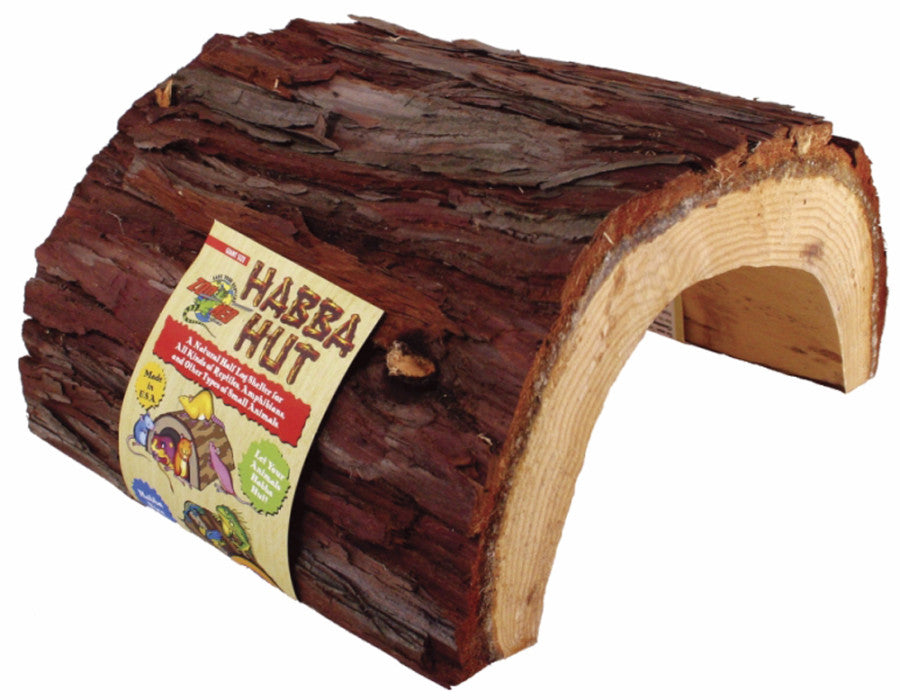 Zoo Med Habba Hut Terrarium Hideaway Brown, 1ea/Giant