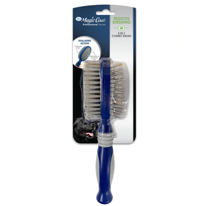 Four Paws Magic Coat Professional Series 2-in-1 Combo Pin and Bristle Dog Brush 2 in 1, 1ea/One Size