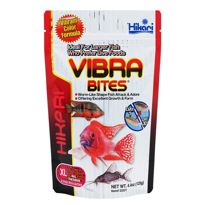 Hikari USA Vibra Bites Tropical Fish Food 1ea/4.4 oz, XL