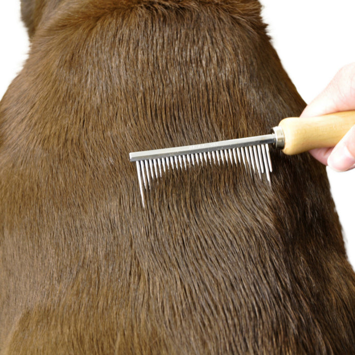 Safari Shedding Comb Wood, 1ea/Long Hair