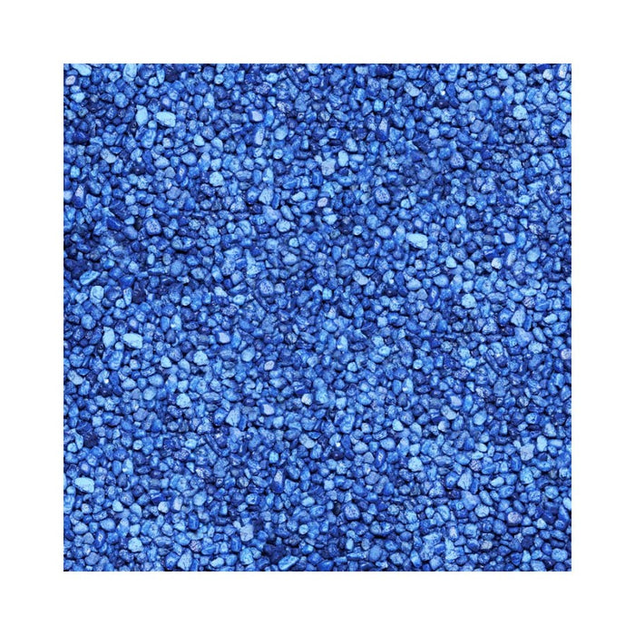 Pure Water Pebbles Premium Fresh Water Coated Aquarium Gravel Marine Blue, 1ea/5 lb