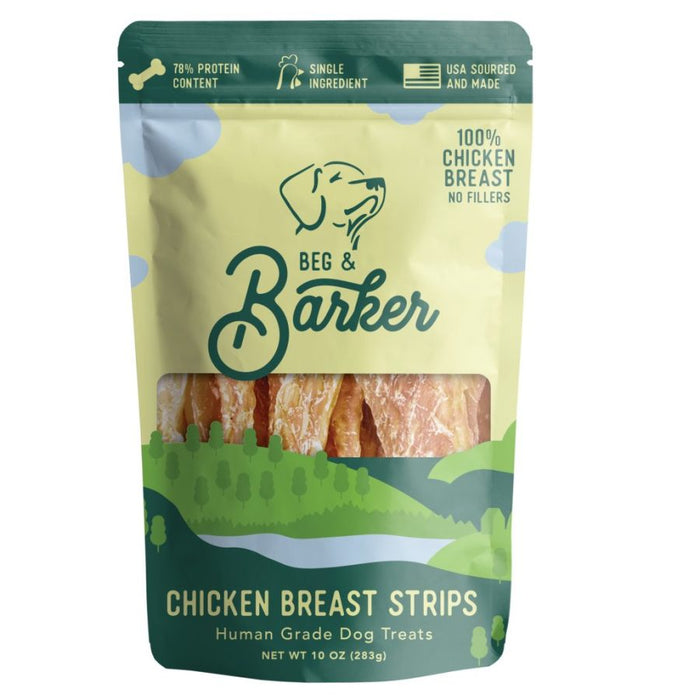 Beg & Barker Chicken Breast Strip Dog Treats 1ea/10 oz