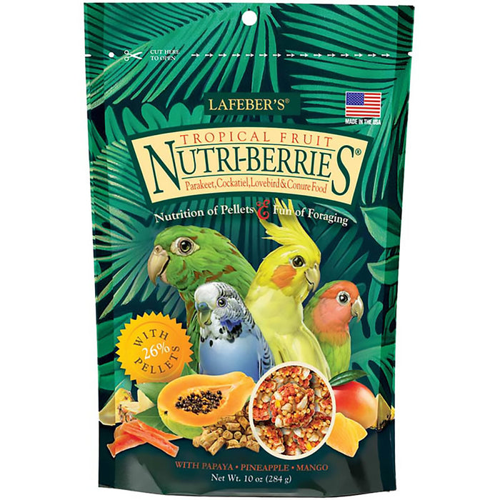 Lafeber Company Tropical Fruit Nutri-Berries Cockatiel Food 1ea/10 oz