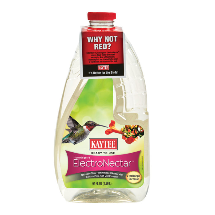 Kaytee Hummingbird ElectroNectar Clear, 1ea/64 oz