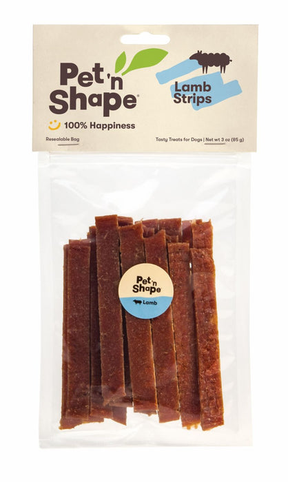 Pet 'N Shape Lamb Strips Dog Treats 1ea/3 oz