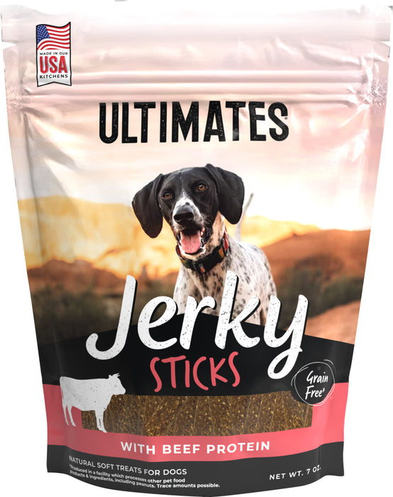 Ultimates Jerky Sticks Dog Treats Beef, 1ea/7 oz