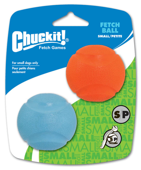 Chuckit! Fetch Ball Dog Toy Assorted, 1ea/2 pk, SM