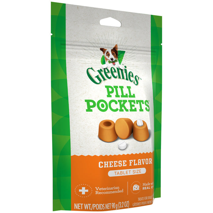 Greenies Pill Pockets for Tablets Cheese, 1ea/30 ct, 3.2 oz