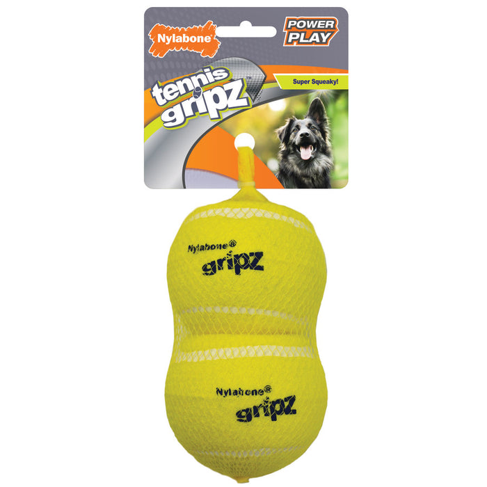 Nylabone Power Play Dog Tennis Ball Gripz 1ea/Large (2 ct)