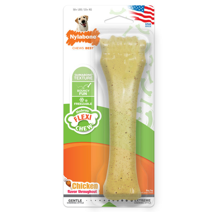 Nylabone Flex Moderate Chew Dog Toy 1ea/XL - 50+ lb