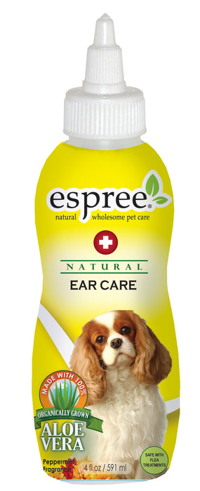 Espree Natural Ear Care Cleaner for Dogs with Aloe Vera Peppermint Scent 4oz 1ea/4 oz