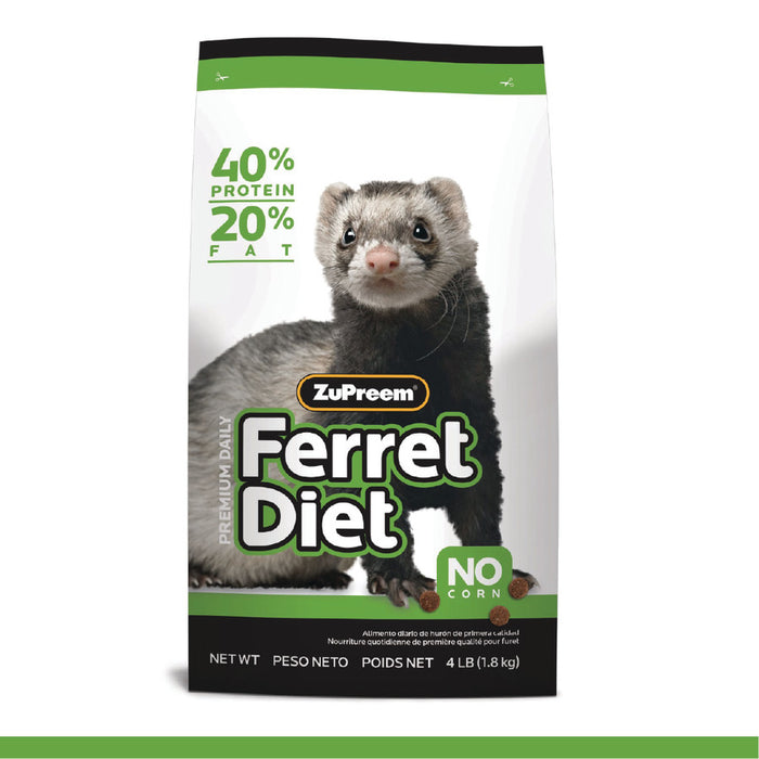 ZuPreem Premium Ferret Diet Dry Food 1ea/4 lb