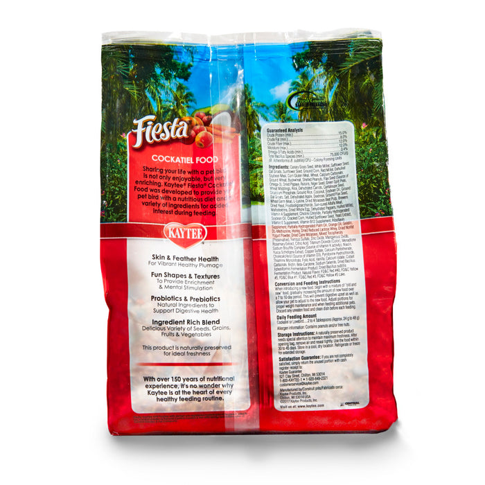 Kaytee Fiesta Cockatiel Food 1ea/2.5 lb