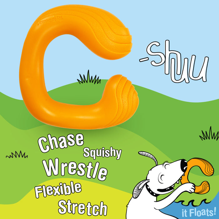 Nylabone Creative Play C-Shuu Dog Chase Toy 1ea/Large