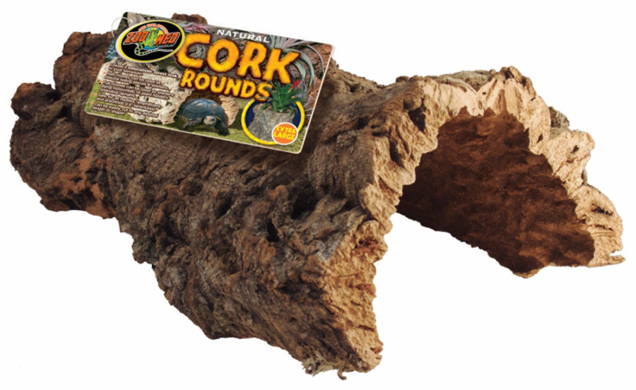 Zoo Med Natural Cork Bark Round Brown, 1ea/XL