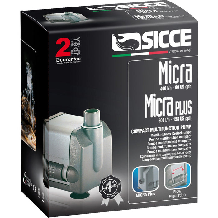 Sicce MICRAPLUS Pump - 158 GPH 1ea