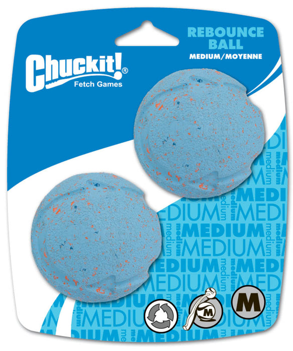 Chuckit! Rebounce Ball Dog Toy Assorted, 1ea/2 pk, MD