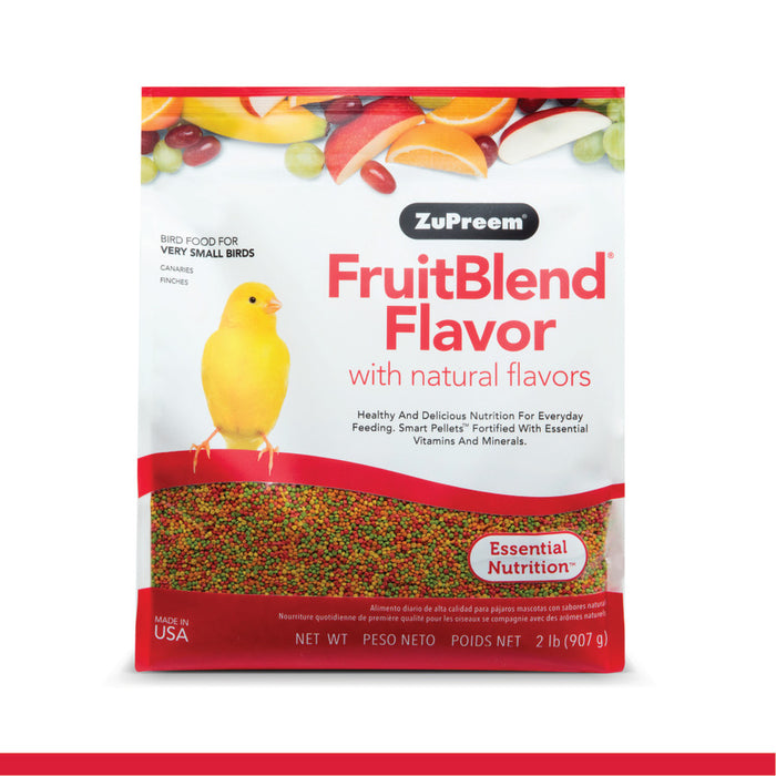 ZuPreem FruitBlend Bird Food Very Small Birds, 1ea/2 lb