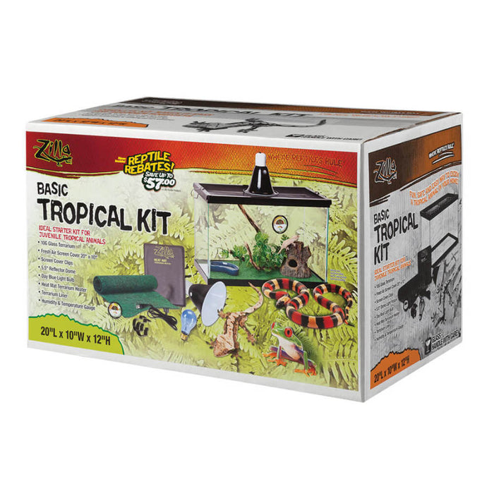 Zilla Tropical Starter Kits 1ea