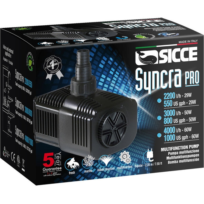 Sicce SYNCRA PRO 2200 Pump - 550 GPH 1ea