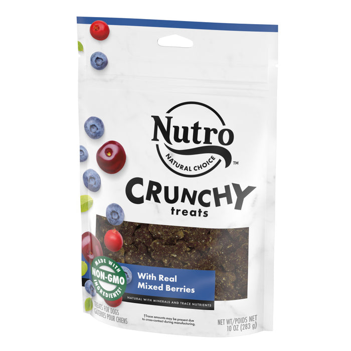 Nutro Products Crunchy Dog Treats Mixed Berry, 1ea/10 oz